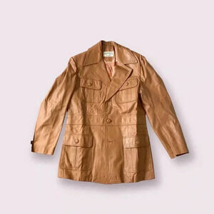 Vintage 70s leather jacket